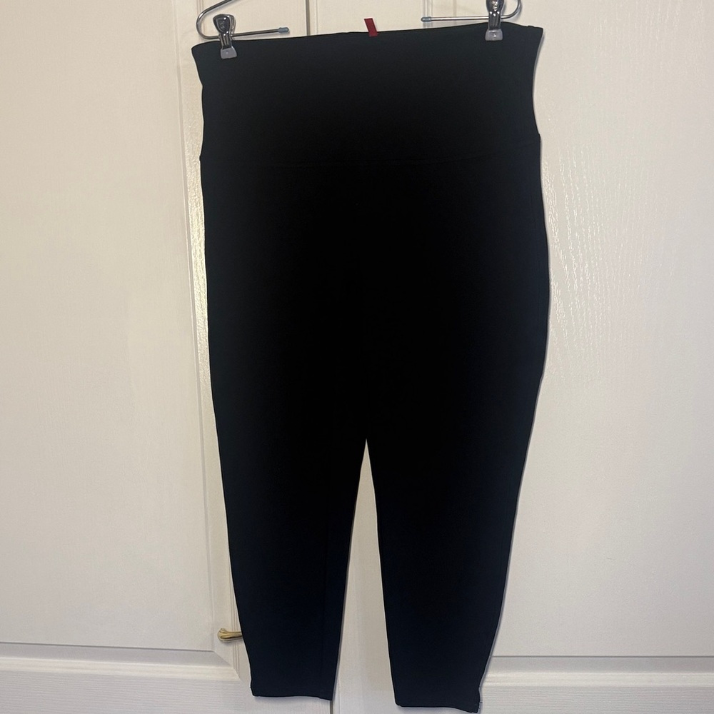 SPANX High-Rise Black Stretch Leggings
